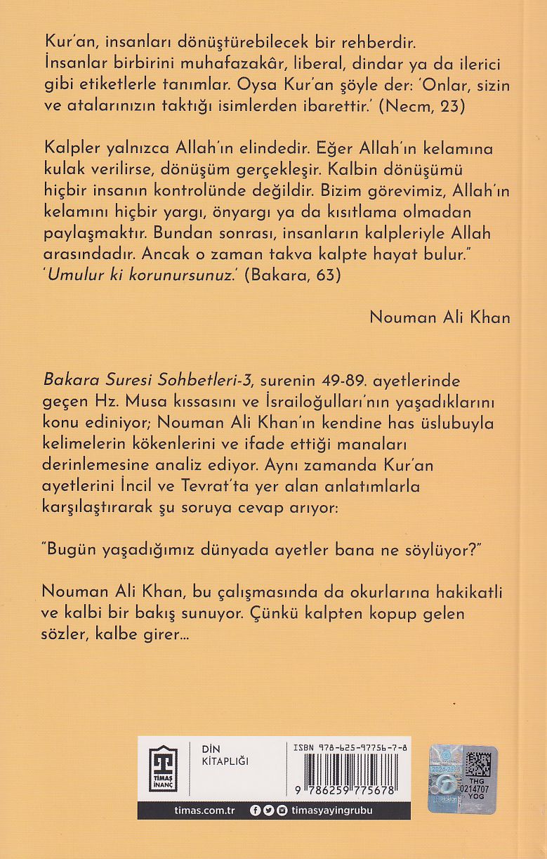 Bakara Suresi Sohbetleri 3