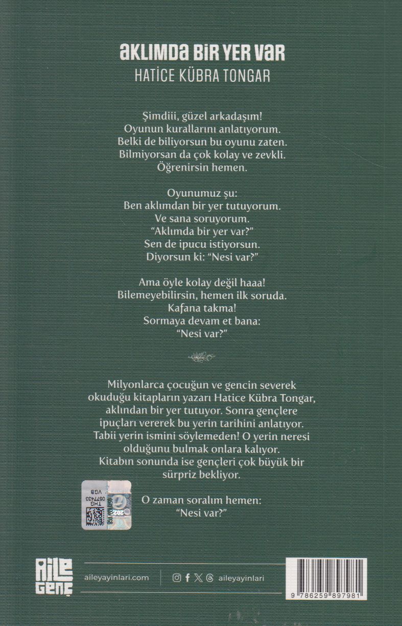 Aklımda Bir Yer Var