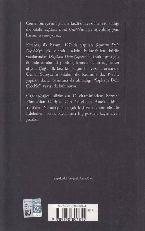Sapkam Dolu Cicekle Toplu Yazilar 1