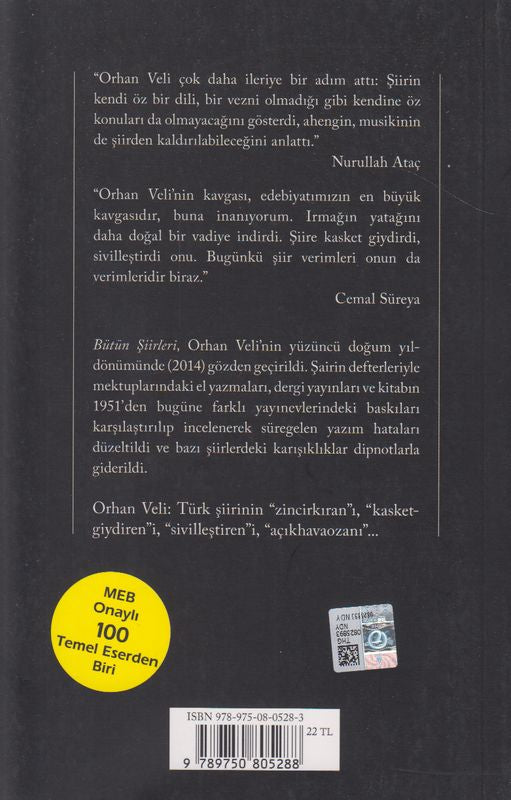 Bütün Siirleri Orhan Veli