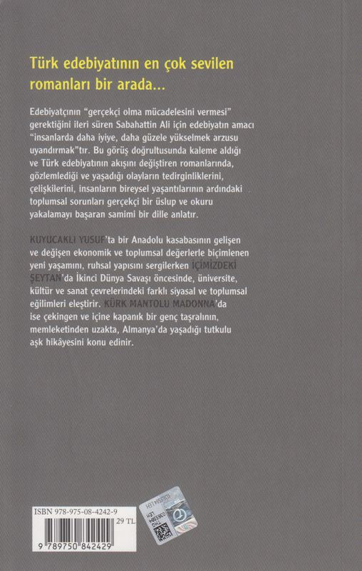 Kuyucakli Yusuf Icimizdeki Seytan Kürk Mantolu Madona