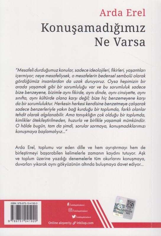 Konusmadigimiz Ne Varsa
