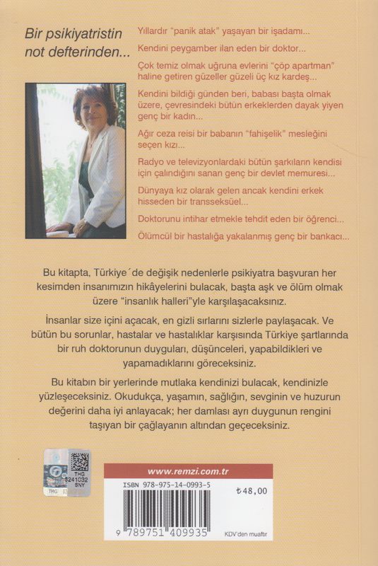 Madalyonun Içi Bir Psikiyatristin Not Defterinden