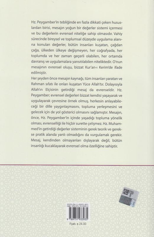 Hz Muhammed ve Evrensel Mesaji