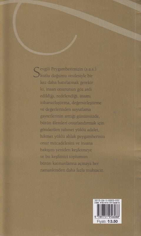 Hz Peygamber Ve Insan Onuru