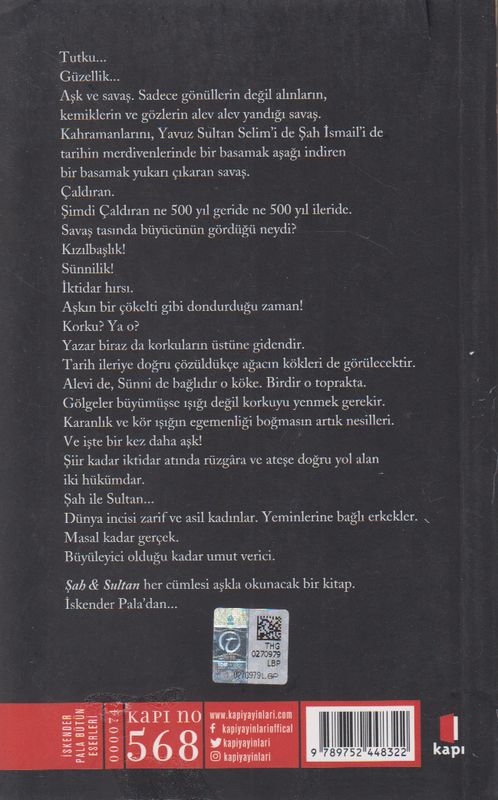 Sah ve Sultan Iskender Pala Cep Boy