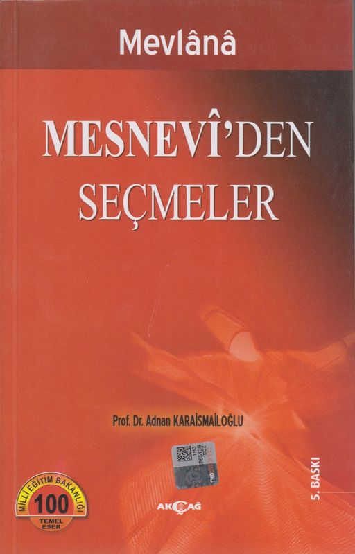 Mevlana Mesneviden Secmeler 100 Temel Eser