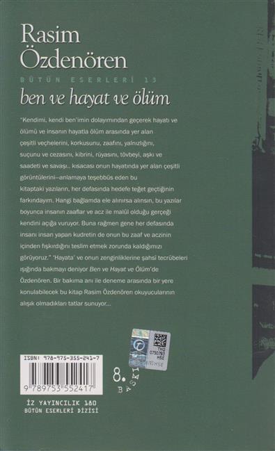 Ben Ve Hayat Ve Ölüm