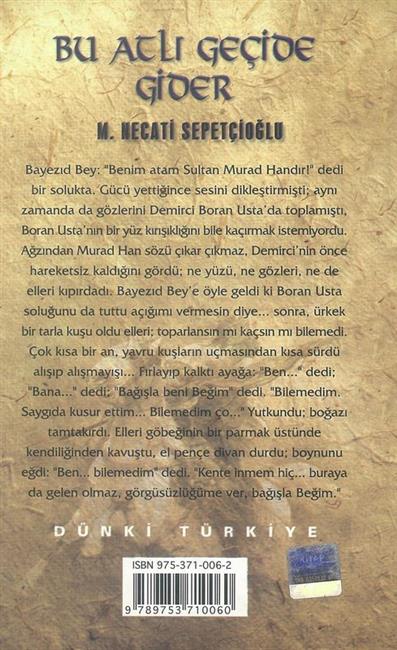 Bu Altı Geçide Gider