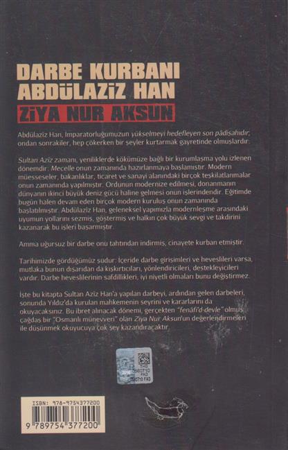 Darbe Kurbani Abdülaziz Han