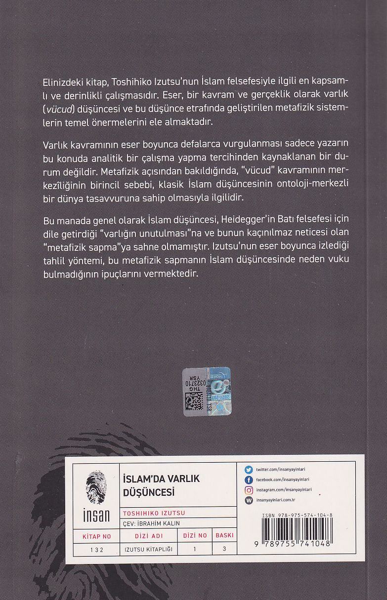 İslam'da Varlık Düşüncesi