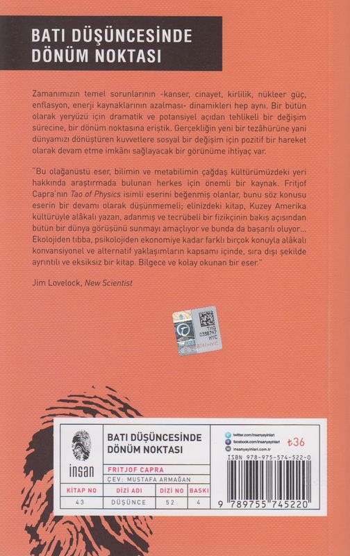 Bati Düsüncesinde Dönüm Noktasi
