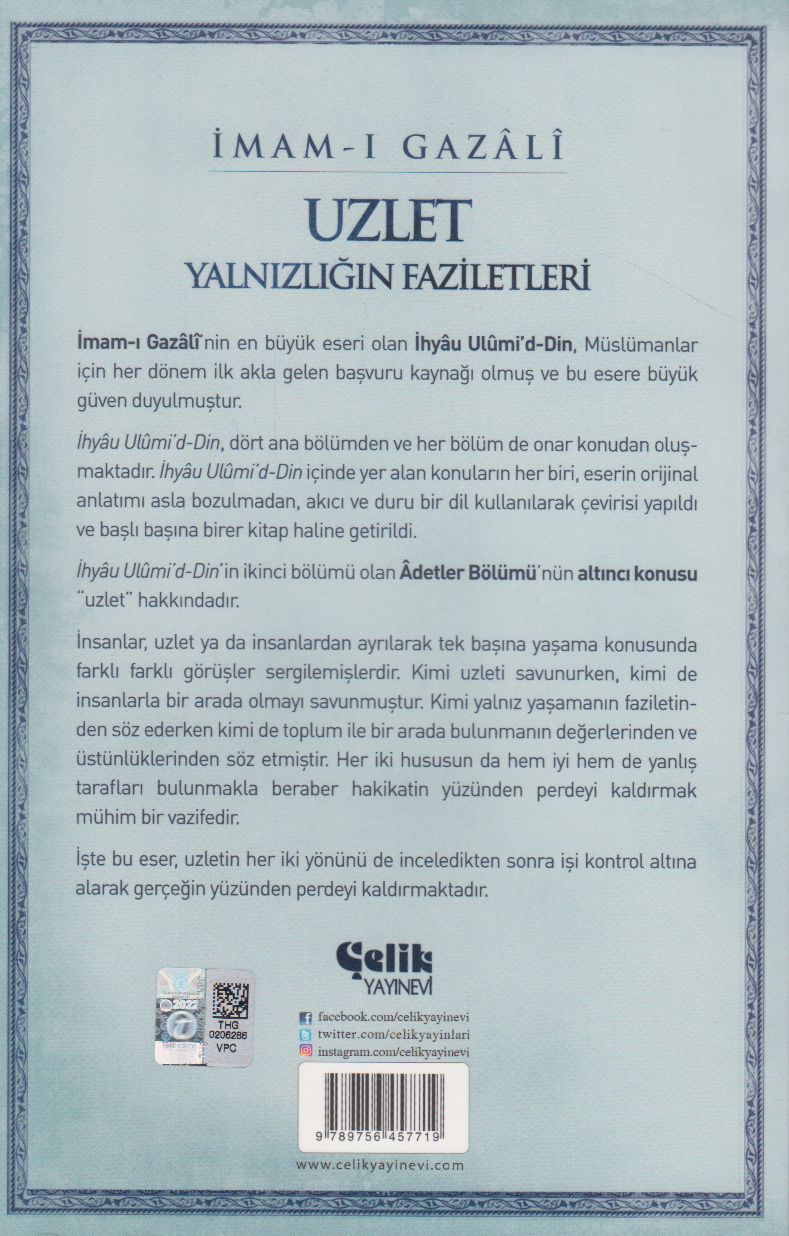 Uzlet Yalnizligin Faziletleri