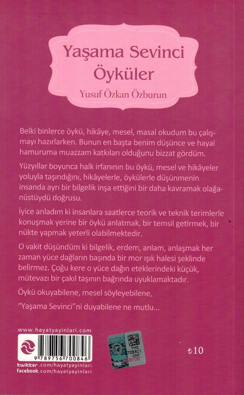 Yasama Sevinci Öyküler