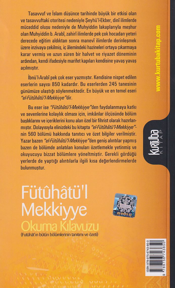Fütûhatül Mekkiyye Okuma Kılavuzu