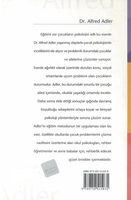 Eğitim Zor Çocukların Psikolojisi