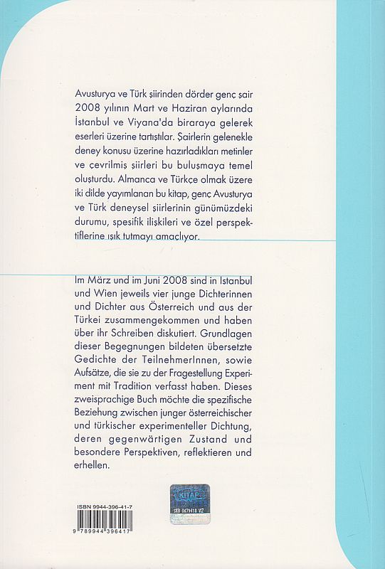 Gelenekle Experiment Deney Mit Tradition