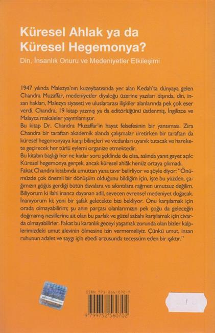 Küresel Ahlak ya da Küresel Hegemonya?