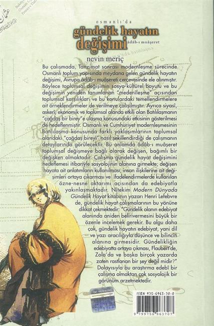 Osmanlı'da gündelik Hayatın değişimi adabı Muaşeret