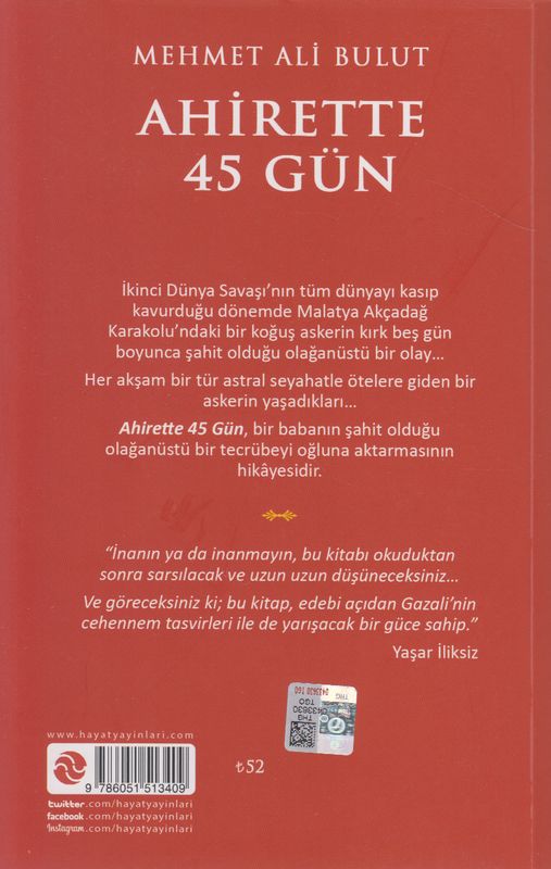 Ahirette 45 Gün