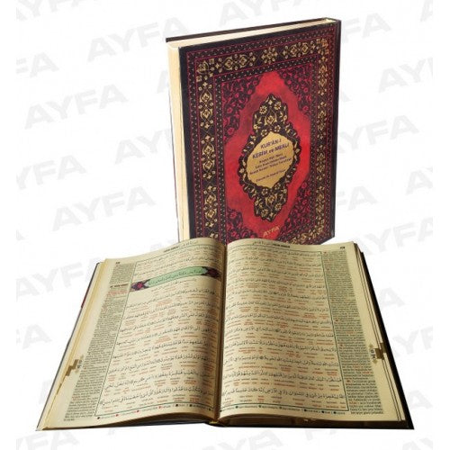 Kurani Kerim ve Meali Rahle Boy 5 Li Ayfa 085