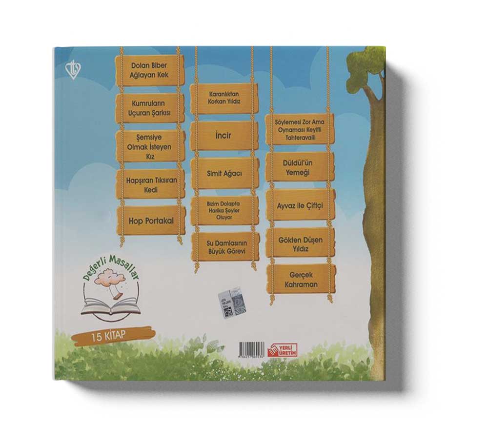 Degerli Masallar 1 Seri 5 Kitap Tk