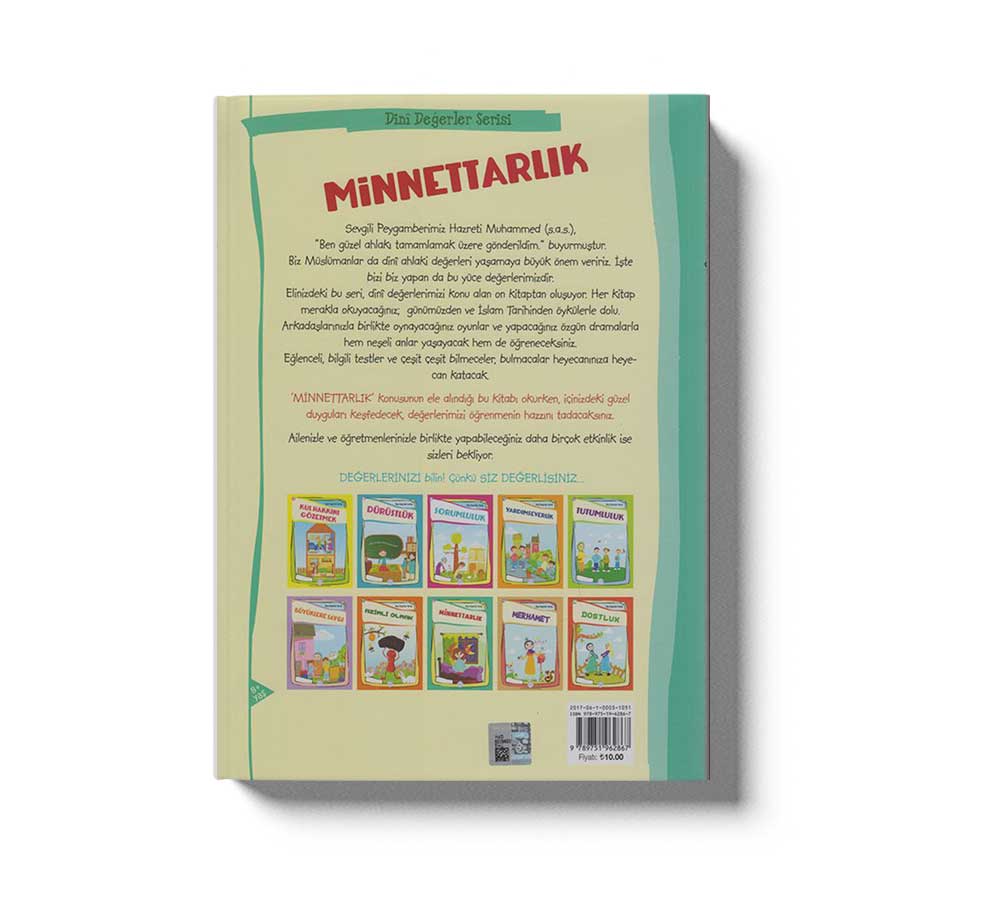Dini Degerler Serisi 8 Minnettarlik