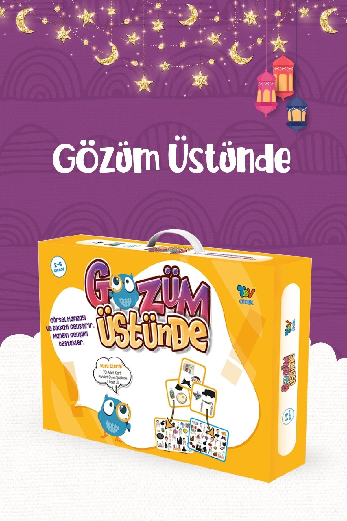 Gözüm Üstünde Etkinlik Seti