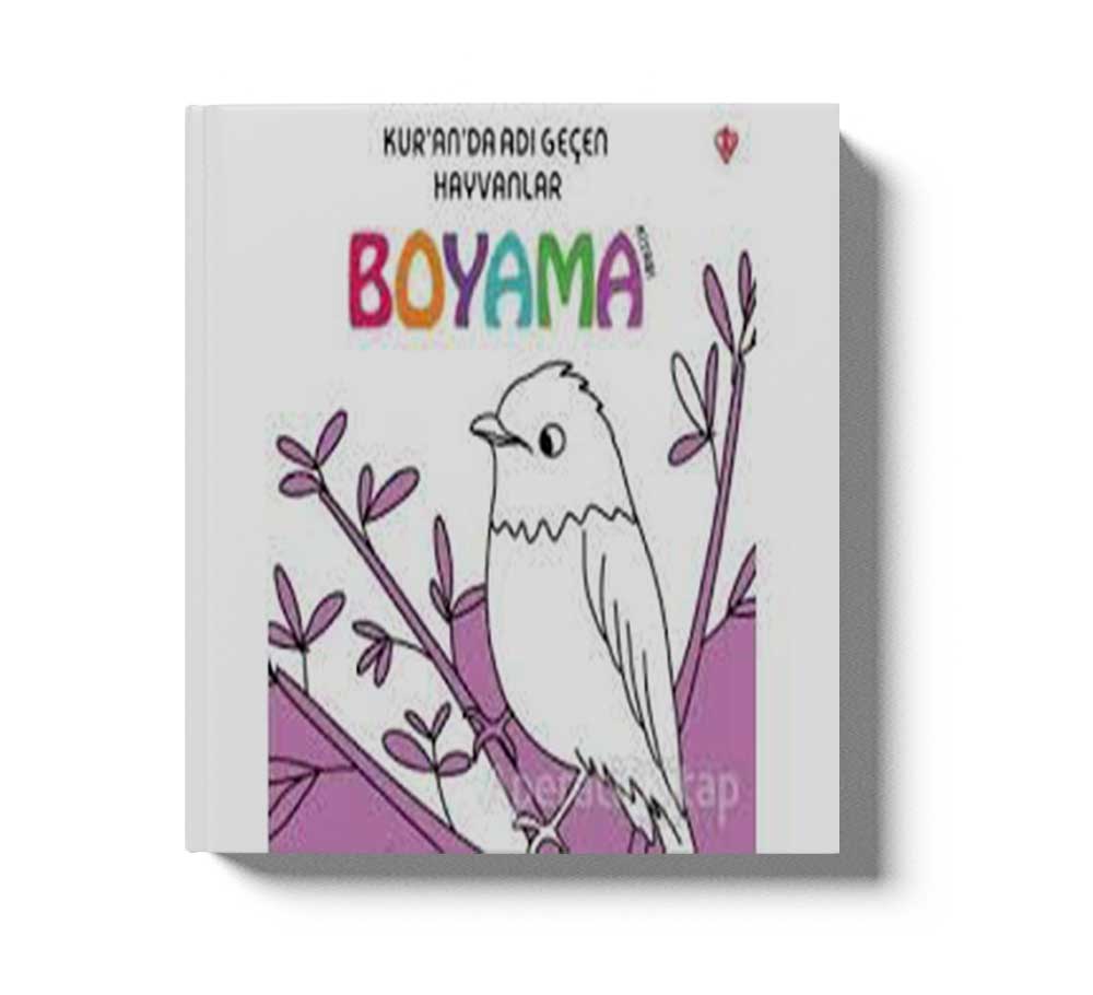 Kuranda Adi Geçen Hayvanlar Boyama Kitabi