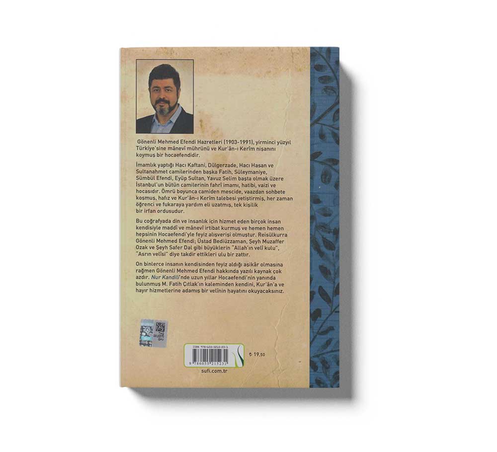 Nur Kandili Veli Gönenli Mehmed Efendi