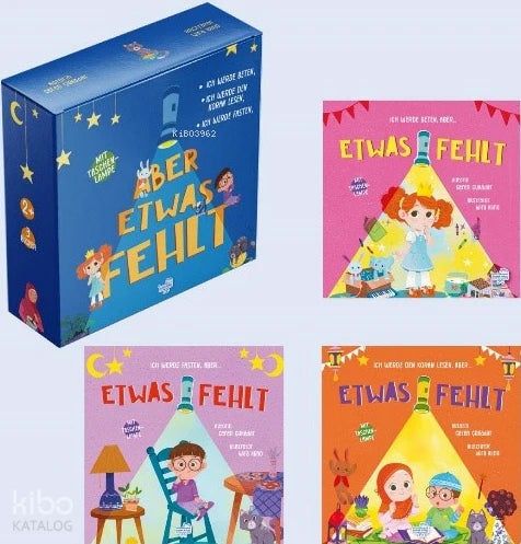 Aber etwas fehlt Almanca Bir Şey Eksik Seti (3 Fenerli Kitap)