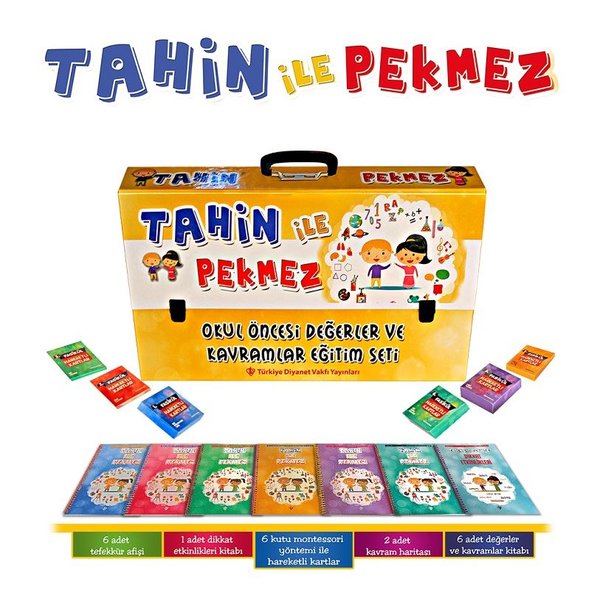 Tahin Ile Pekmez Egitim Seti 7 Kitap