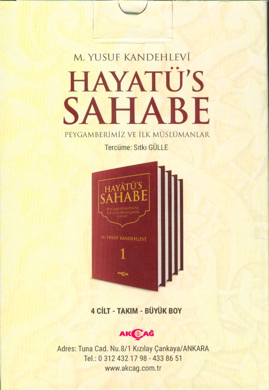 Hayatü's Sahabe (Peygamberimiz ve İlk Müslümanlar) 4 Cilt Takim