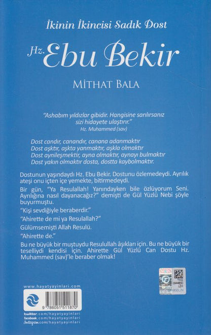 Hz.Ebubekir ikinci Sadik Dost