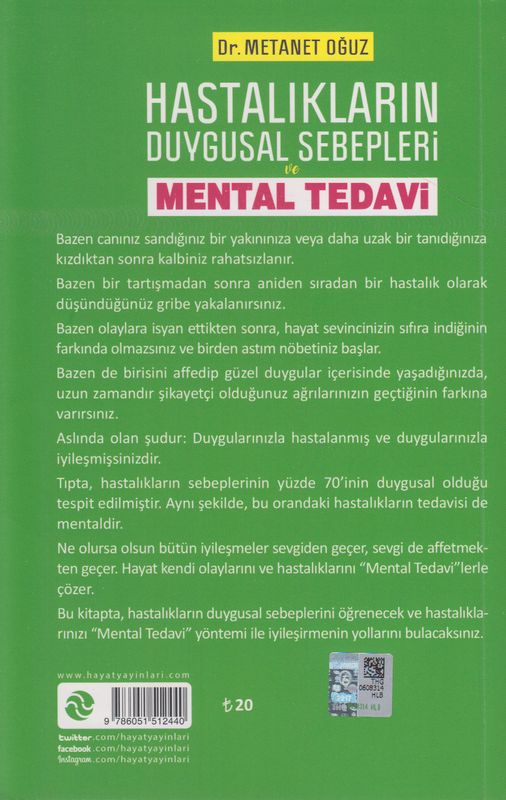 Hastaliklarin Duygusal Sebepleri Mental Tedavi