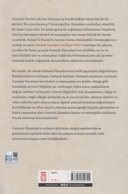 Osmanli Hanedaninin Kayit Defteri