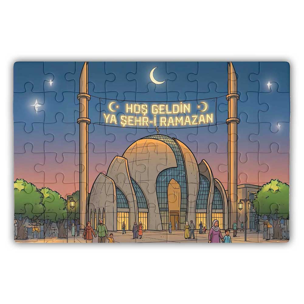 Puzzle Hos Geldin Ya Sehri Ramazan Küçük Boy (96 Parça - DIN A4) V 034