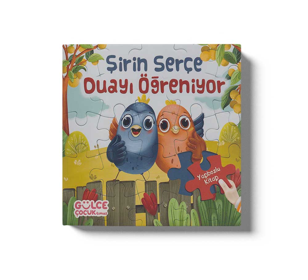 Şirin Serçe Duayı Öğreniyor - Yapbozlu Kitap 4