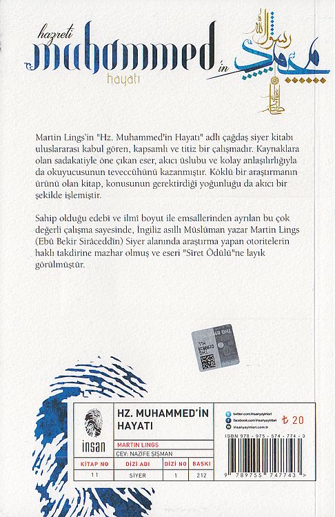 Hz.Muhammed`In Hayati Martin Lings