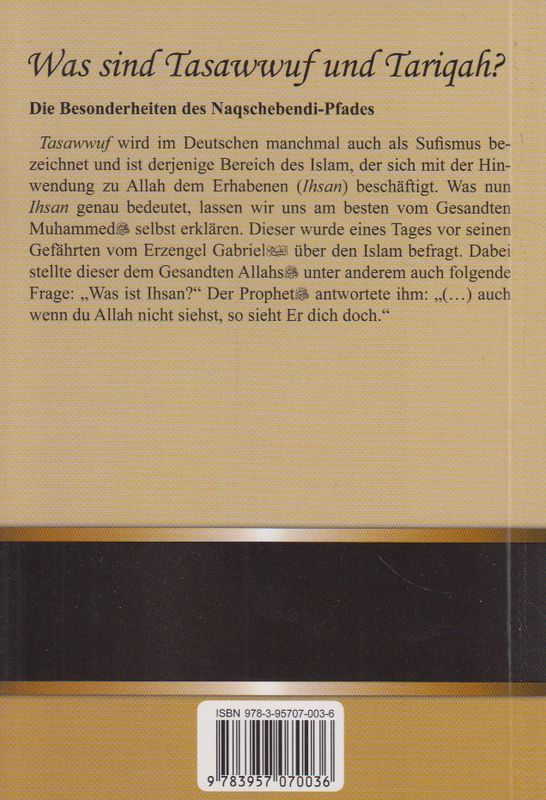 Was sind Tasawuwuf und Tarigah?