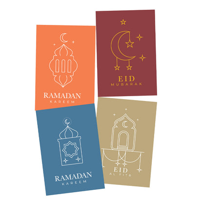 Tebrik Kartları / Geschenkkarten 4er Set V017