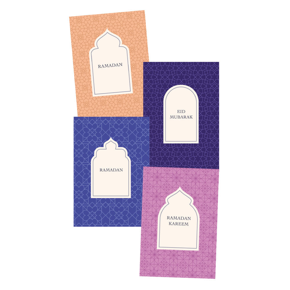 Tebrik Kartları / Geschenkkarten 4er Set  V018