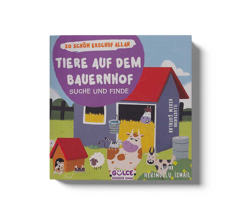 Tiere auf dem Bauernhof - Suche und Finde
