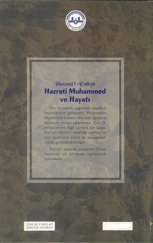 Hatemül Enbiya Hazreti Muhammed Ve Hayati