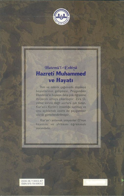 Hatemül Enbiya Hazreti Muhammed Ve Hayati