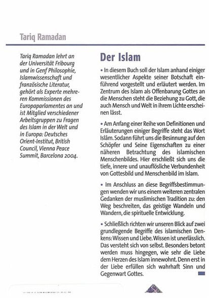 Der Islam Gott Mensch Welt 1