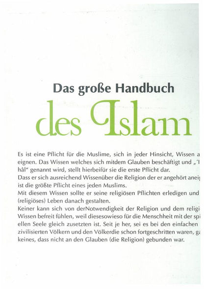Das Grosse Handbuch Des Islam