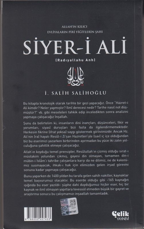 Siyeri Ali Allahin Kilici Evliyalarin Piri Yigitlerin Sahi