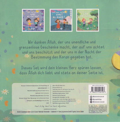Mini Koran Set-1 ;Almanca Mini Meal Seti 1 ( 3 Kitap)