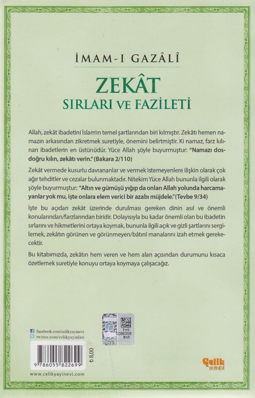 Zekat Sirlari Ve Fazileti Celik